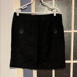Larry Levine Elegant Black Skirt size 14 NWT